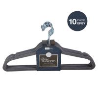 HANGERS HUGGABLE 10PK GR D/C