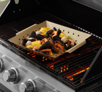 WOK BBQ EMBOSSED VINT GOLD