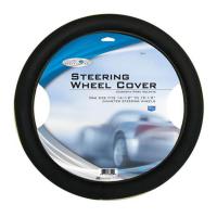 COVER STEER WHEEL BLK SOFT