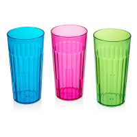 TUMBLER 16OZ RAINBOW ASST.