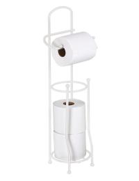 HOLDER PAPER TOILET WHITE