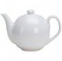 TEAPOT W/INFUSER LILLKIN 40OZ WH