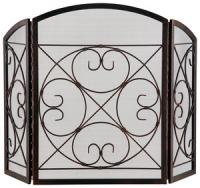 FIRESCREEN 3PNL ANT.BRONZE