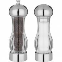 SHAKER SALT/PEPPER MILL 2PC