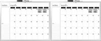 CALENDAR DRY ERASE MONTHLY