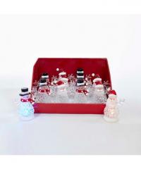 SNOWMAN COLOR LED 4.5"