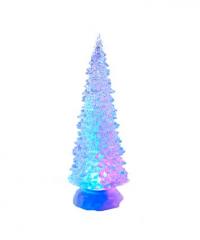 TREE 12.25" B/O LED W/SWIRL
