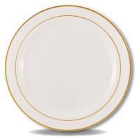 PLATES RIMINI 10.25" RND W&G 10P