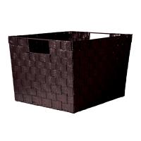 TOTE WOVEN LARGE 13X15X10 BRONZE