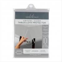 TABLECLOTH OBLONG 60X108 CLEAR