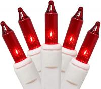 LIGHTS MINI/100 RED/WHT