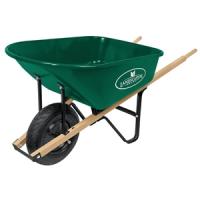WHEELBARROW 6 CBF. STEEL GRN