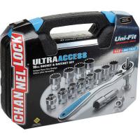 SOCKET SET THRU 16PC MM/SAE