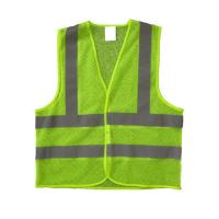 VEST SAFETY TRAFFIC MED LIME