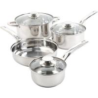 COOKWARE 7PC SS BELLY SHAPE