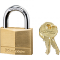 PADLOCK 1-3/16"BRASS