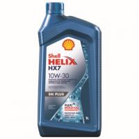 SHELL OIL 10W30 HX7 PLUS 1L
