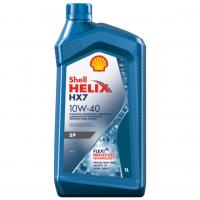 SHELL OIL 10W40 HX7 PLUS 1L