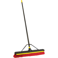 BROOM 24"JOBSITE 2IN1 SQUEEGEE