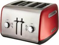 TOASTER 4 SLICE RED