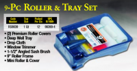 TRAY ROLLER SET 9PC