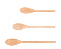 SPOON WOODEN 3PC SET B/HOUSE