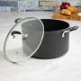 POT STOCK 8QT W/GLASS COVER