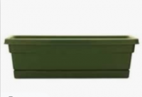 PLANTER 30" WINDOW OLIVE GRN