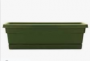PLANTER 24" WINDOW OLIVE GREEN