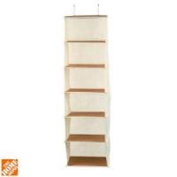 ORGANIZER HANGING 6 SHELF NATRL
