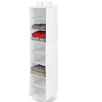 ORGANIZER HANGING 8 SHELF WHT