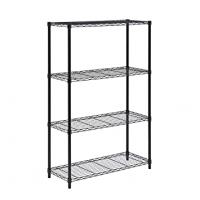 SHELVING 4 TIER 36X14X54 BLK