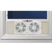 FAN WINDOW 9" DUAL W/THERMOST