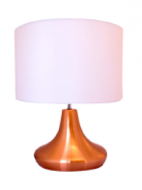 LAMP TABLE MODERN COPPER