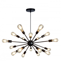 LIGHT CEILING 18" PENDANT IRON