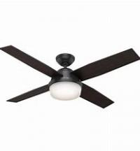 FAN CEILING 52" DEMPSEY MATTEBLK