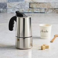 ESPRESSO MAKER 4CUP SS