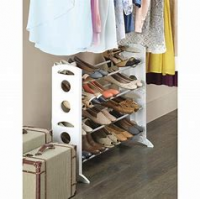 STAND SHOE 20 PAIR WHITE