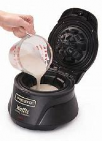 WAFFLE MAKER BOWL BELGIAN