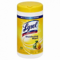 LYSOL WIPES LEMN LIME 80