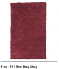 RUG BLISS 27X54 RED