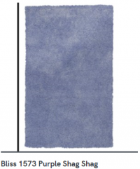 RUG BLISS 27X45 PURPLE