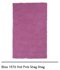 RUG BLISS 27X45 HOT PINK