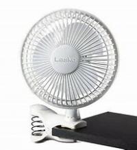 FAN TABLE 6" CLIP WHITE